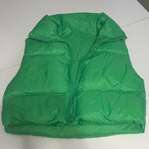 Green Puffer Vest